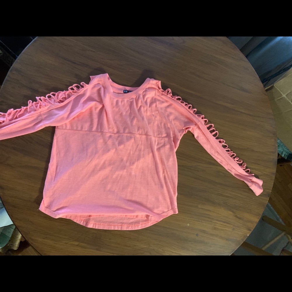 NOT FOR SALE Women’s Coral Long Sleeve Tee with Cu